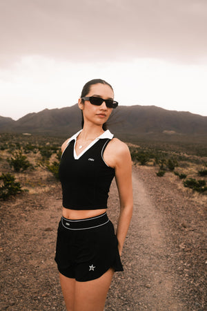 PRIVÉE 2:1 - Dual Active Shorts (Black)