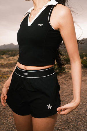 PRIVÉE 2:1 - Dual Active Shorts (Black)