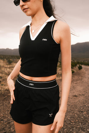 PRIVÉE 2:1 - Dual Active Shorts (Black)