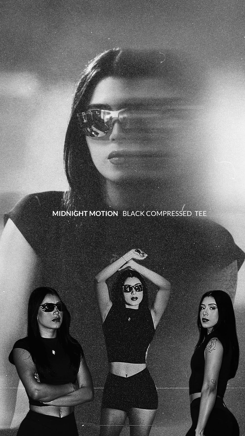 Compressed “Shortsleeve” Tee (Black)