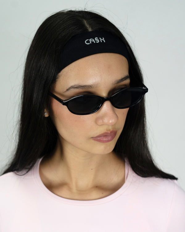 Black Elastic Headband