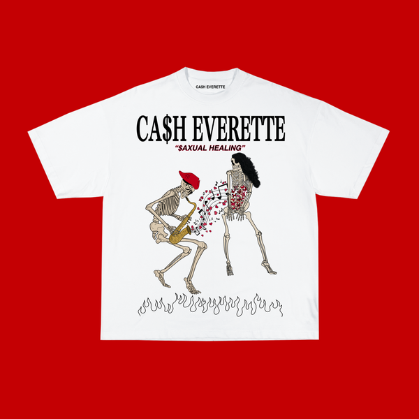 "$AXUAL HEALING" (White Tee)