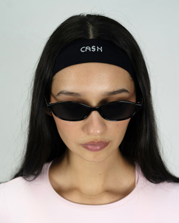 Black Elastic Headband