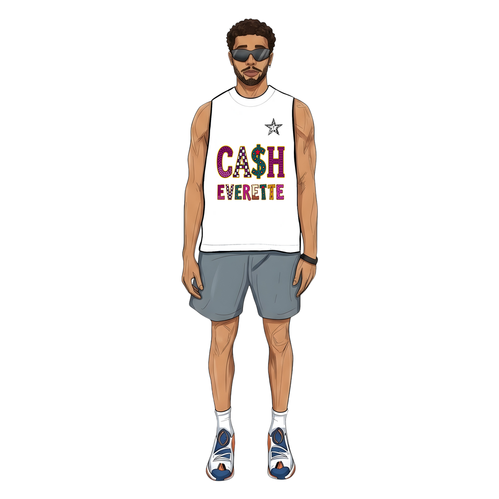 26 - Over$ized Vest Tee