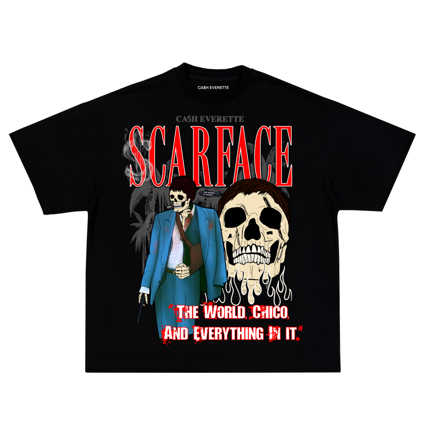 SCARFACE - BLACK Tee