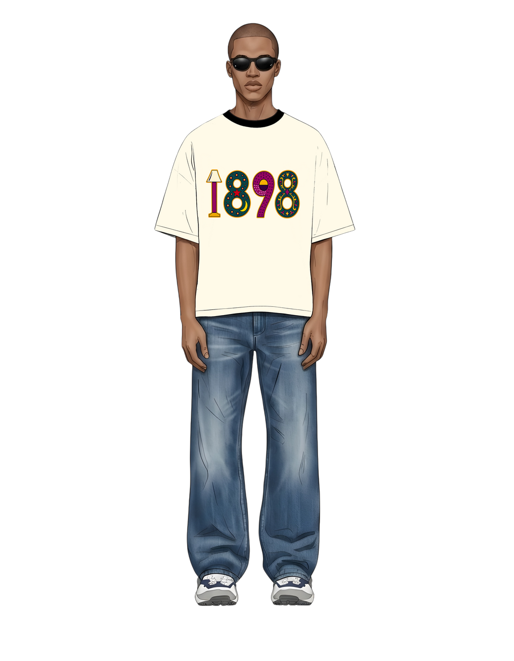 1898 (Ringer Tee)