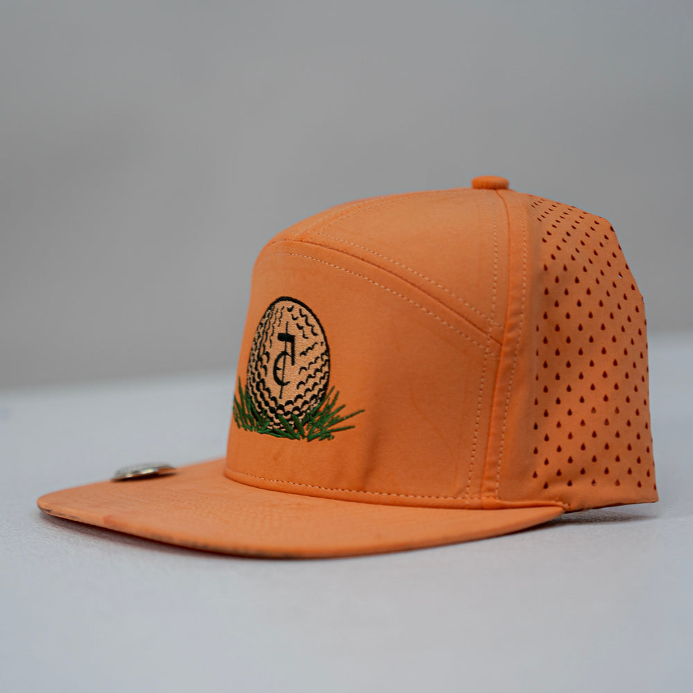 CA$H• GOLF - Orange. Snapback