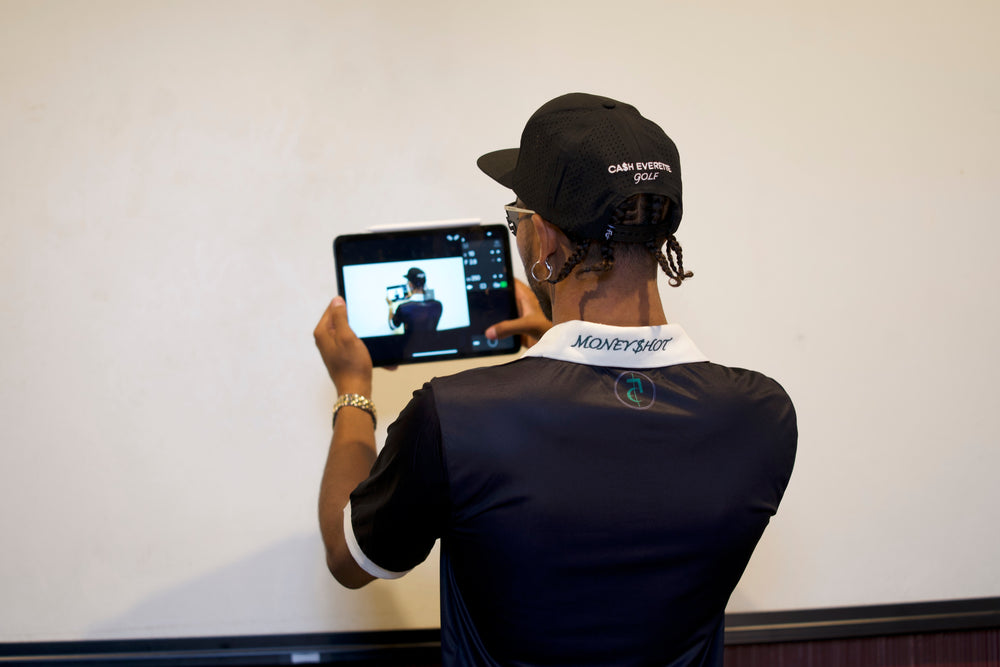 The “Money$hot" Luxury Polo (BLACK)