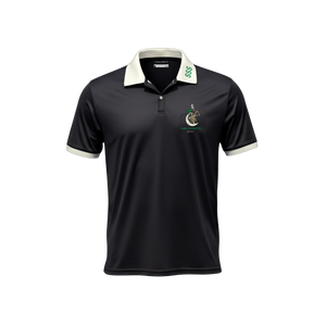 The “Money$hot" Luxury Polo (BLACK)