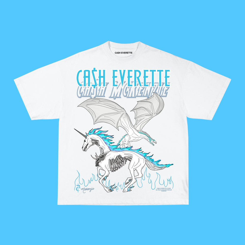 CA$H • "Mckenzie" - T-$hirt (White)