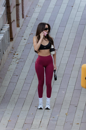 Leggings - [ Berry Wine ]