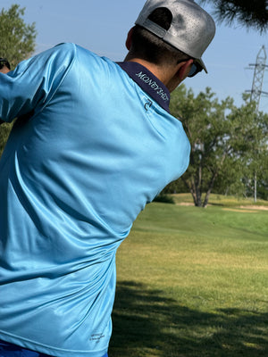 The "Money$hot" Luxury Polo (BLUE)