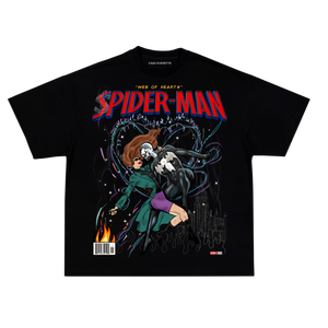 (Exclusive) WEB OF HEART™ _{ $pider-Man } / Black