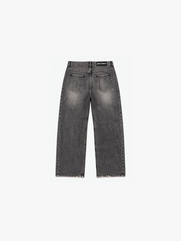 Faded Mid Black Loose Fit Jeans