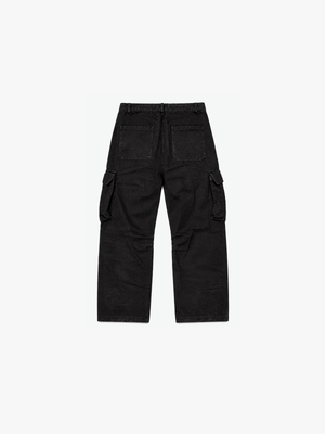 "Cargos" - Black Pants