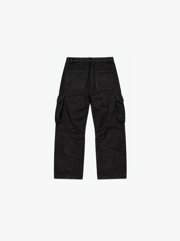 "Cargos" - Black Pants