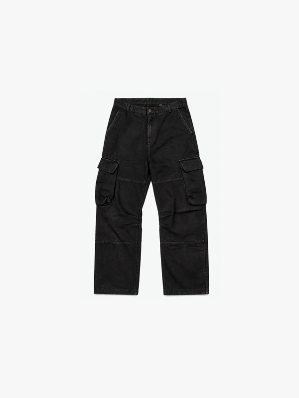 "Cargos" - Black Pants