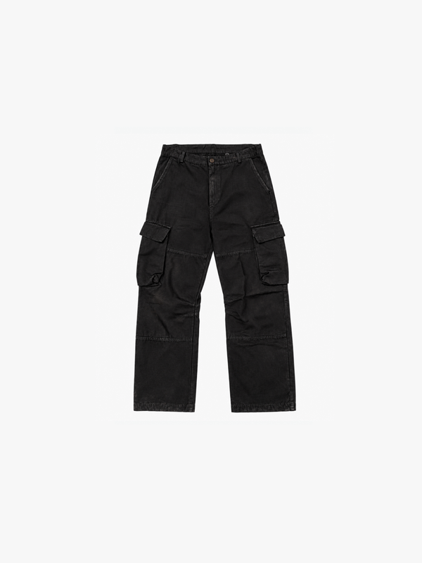 "Cargos" - Black Pants