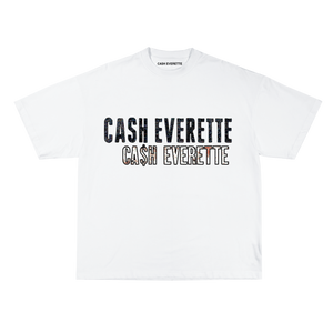 CA$H EVERETTE 2x (White Tee)
