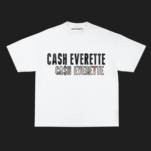 CA$H EVERETTE 2x (White Tee)