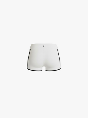 ÉLAN - Layered Shorts (White)