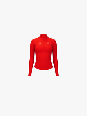 CE: Quarter Zip - [ Fire Orange ]