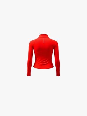 CE: Quarter Zip - [ Fire Orange ]