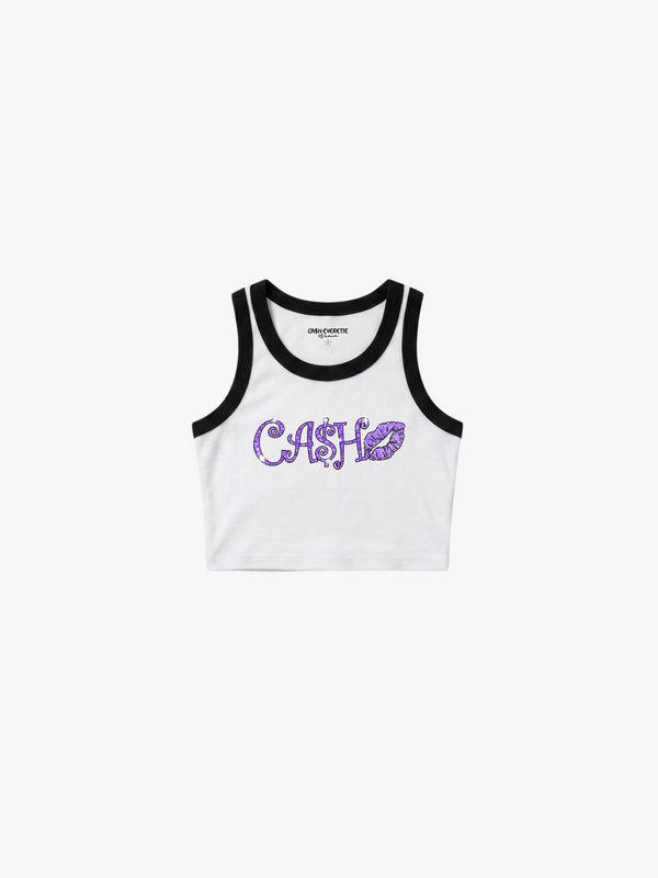CA$H™ Woman Rib Crop Tank No. 02