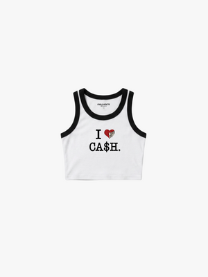 CA$H™ Woman Crop Rib Tank No. 03