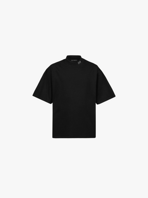 "Money Collar" - Black Mock Tee