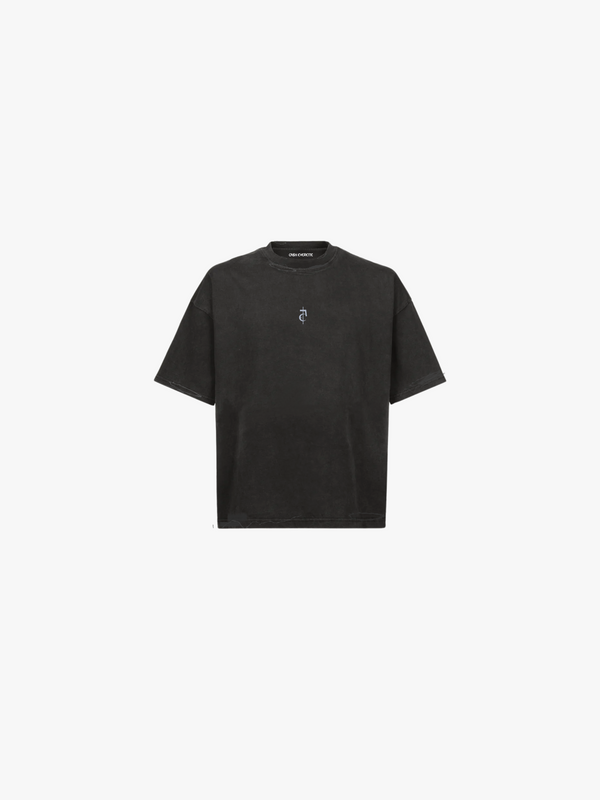 [ CA$H EVERETTE ] _ { Distress tee 001