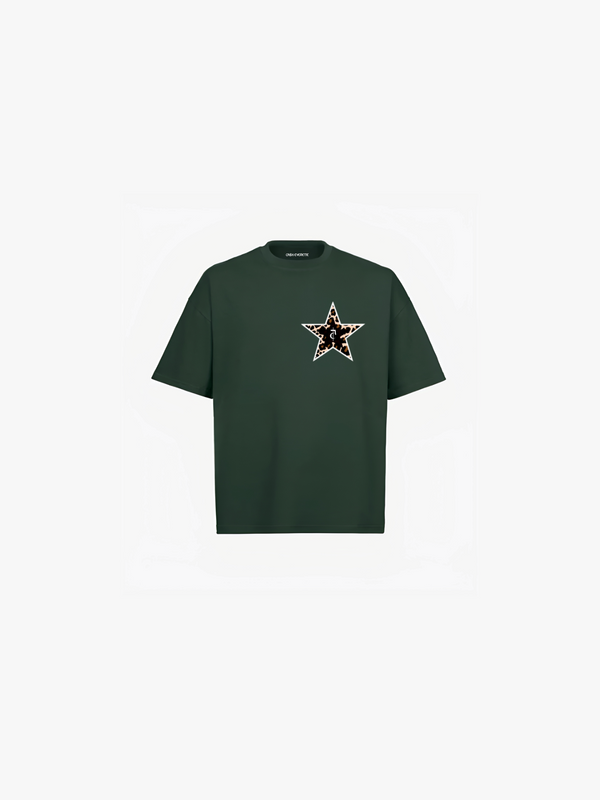 Cheetah Star (Green T-$hirt)