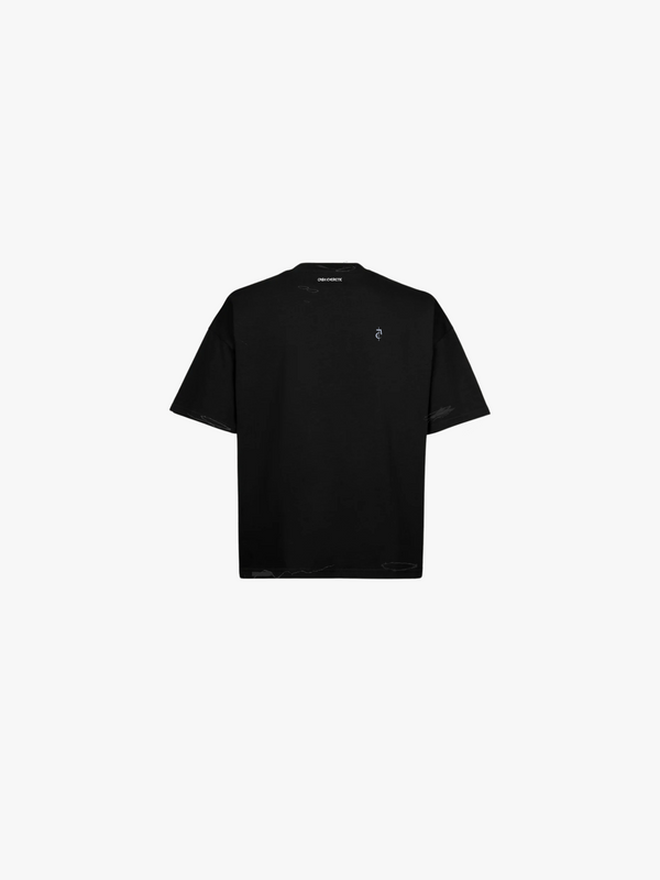 [ CA$H EVERETTE ] _ { Distress tee 001