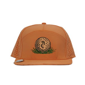 CA$H• GOLF - Orange. Snapback