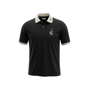 The “Money$hot" Luxury Polo (BLACK)