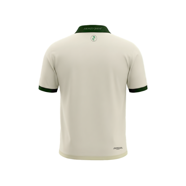 The "Money$hot" Luxury Polo (CREAM)