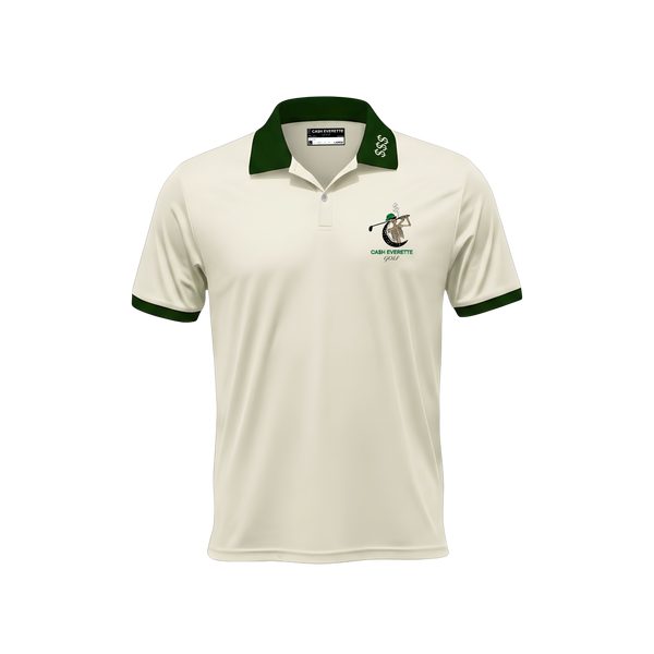 The "Money$hot" Luxury Polo (CREAM)
