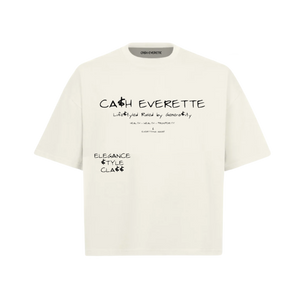 "ESC" _  vintage white tee
