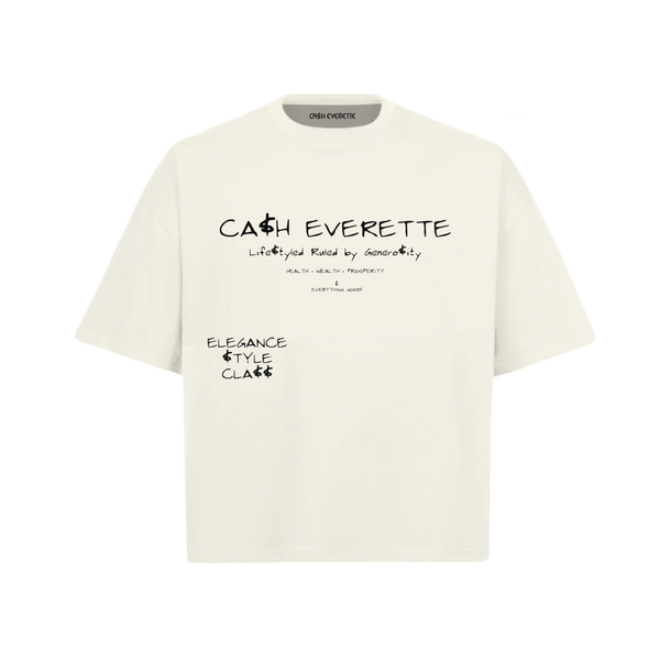 "ESC" _  vintage white tee