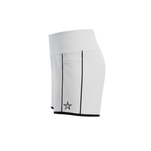 ÉLAN - Layered Shorts (White)