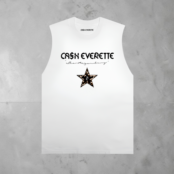 Be Legendary - White Vest Tee