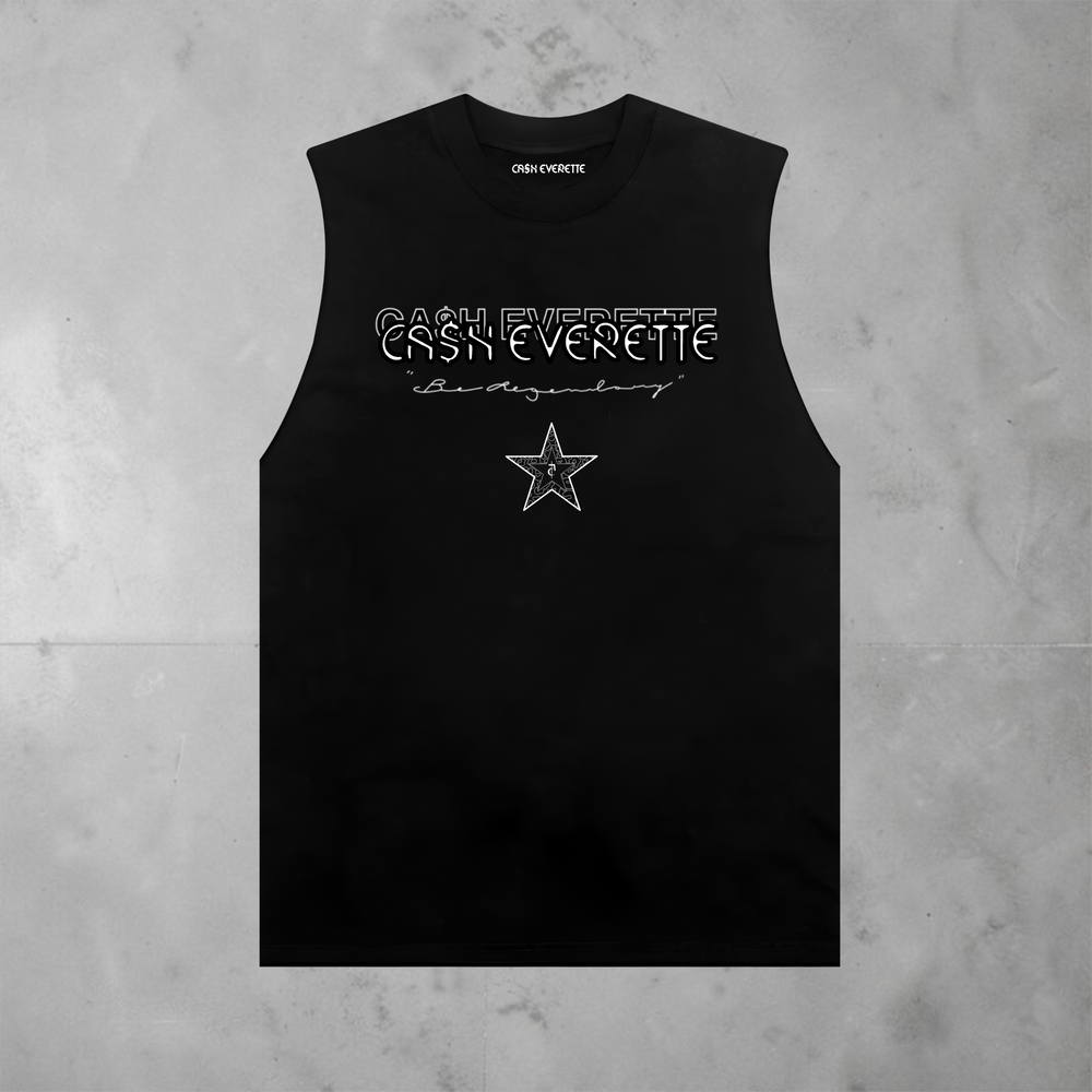 Be Legendary - Black Vest Tee 2.1