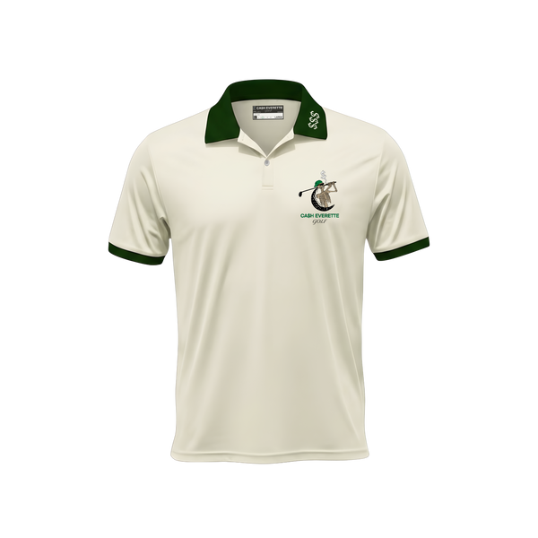 The "Money$hot" Luxury Polo (CREAM)