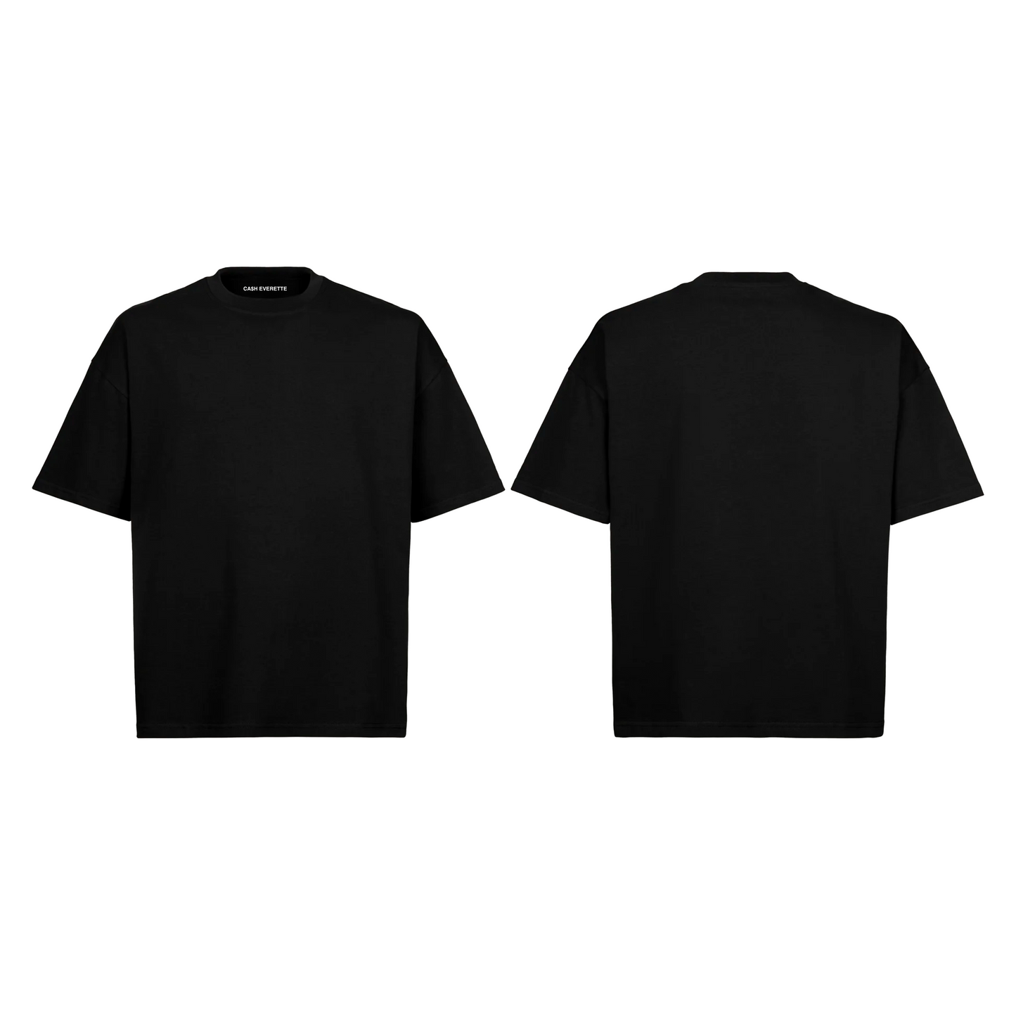 “CA$H BLANK” Tee - [Jet Black]