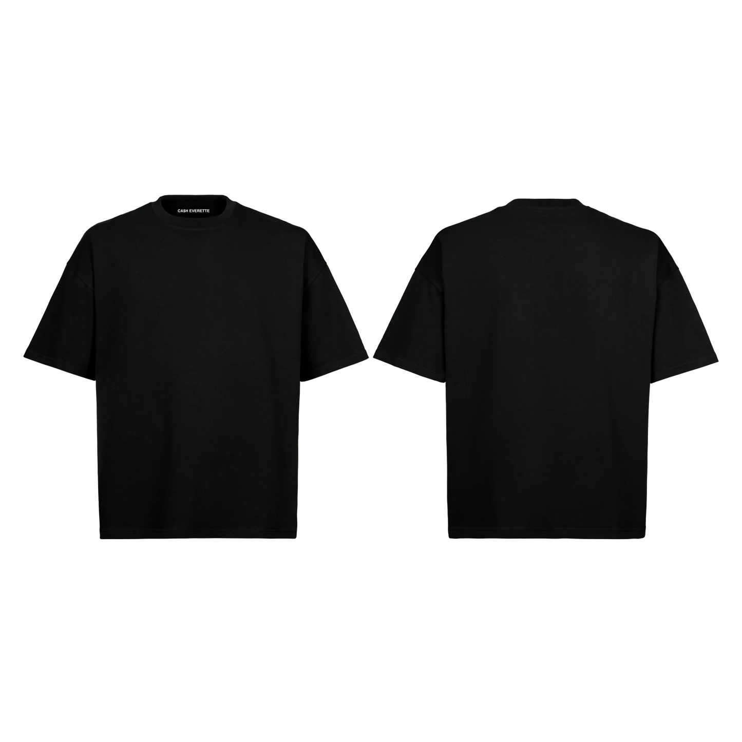 “CA$H BLANK” Tee - [Jet Black]