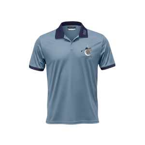 The "Money$hot" Luxury Polo (BLUE)