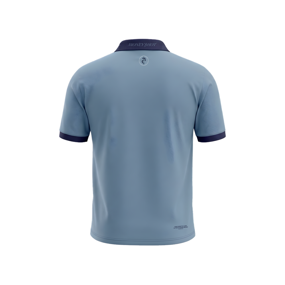 The "Money$hot" Luxury Polo (BLUE)