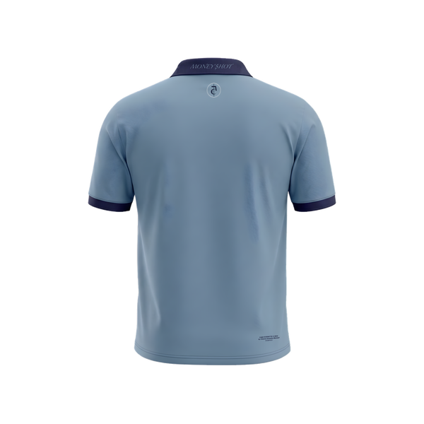 The "Money$hot" Luxury Polo (BLUE)