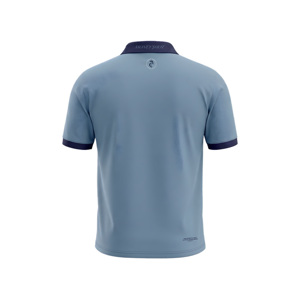 The "Money$hot" Luxury Polo (BLUE)