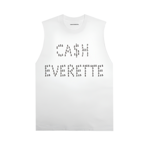 CE.OST: $leeveless- (White)